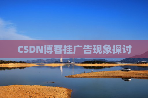 CSDN博客挂广告现象探讨